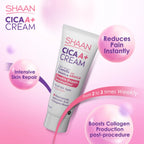 Refect Beauty Shaan CICA ARNICA+ Cream tube for intensive skin repair, soothing sensitive face and body skin.