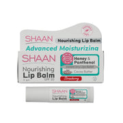 Refect Beauty Shaan Nourishing Strawberry Lip Balm SPF 30 with honey and panthenol in tube and box packaging