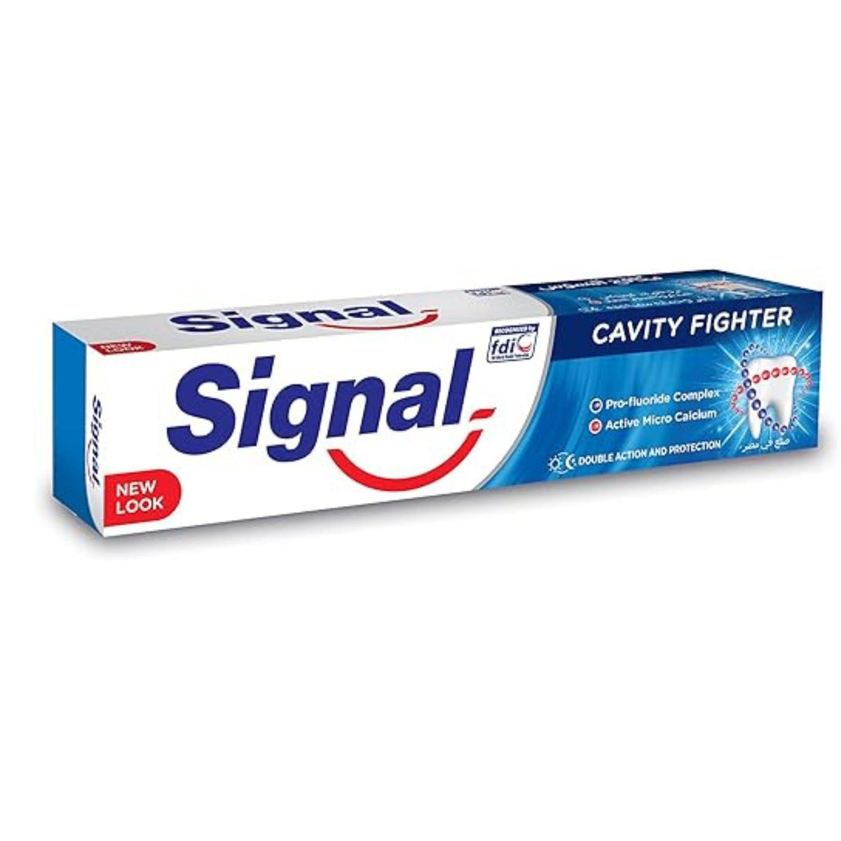 Refect Beauty Signal Cavity Fighter toothpaste box with fluoride and calcium for daily enamel protection