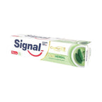 Refect Beauty Signal Complete 8 Nature Herbal toothpaste box featuring sage and thyme extracts for gum health