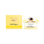 Refect Beauty Salvatore Ferragamo Signorina Libera Eau de Parfum bottle and yellow box packaging