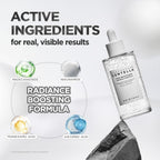 Refect Beauty SKIN1004 Centella Tone Brightening Capsule Ampoule with active ingredients diagram on grey background