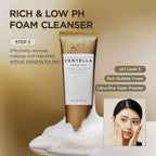 Refect Beauty SKIN1004 Madagascar Centella Ampoule Foam cleanser with rich bubble foam and ultra-fine soda powder