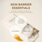 Refect Beauty SKIN1004 Centella Soothing Cream tube with ceramide, cholesterol, and stearic acid barrier ingredients.