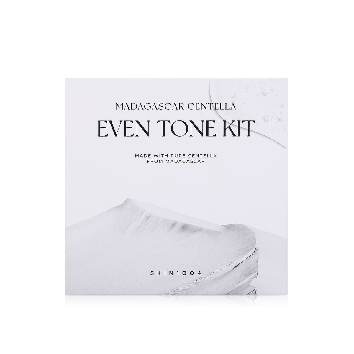 Refect Beauty SKIN1004 Madagascar Centella Even Tone Kit skincare set in white packaging with minimalist design