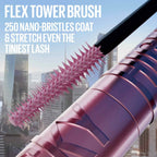 Refect Beauty Maybelline Sky High mascara flex tower brush with nano-bristles for lengthening and volumizing lashes