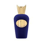 Refect Beauty Sospiro Accento Viola Eau de Parfum in a deep purple velvet bottle with a gold cap and emblem.