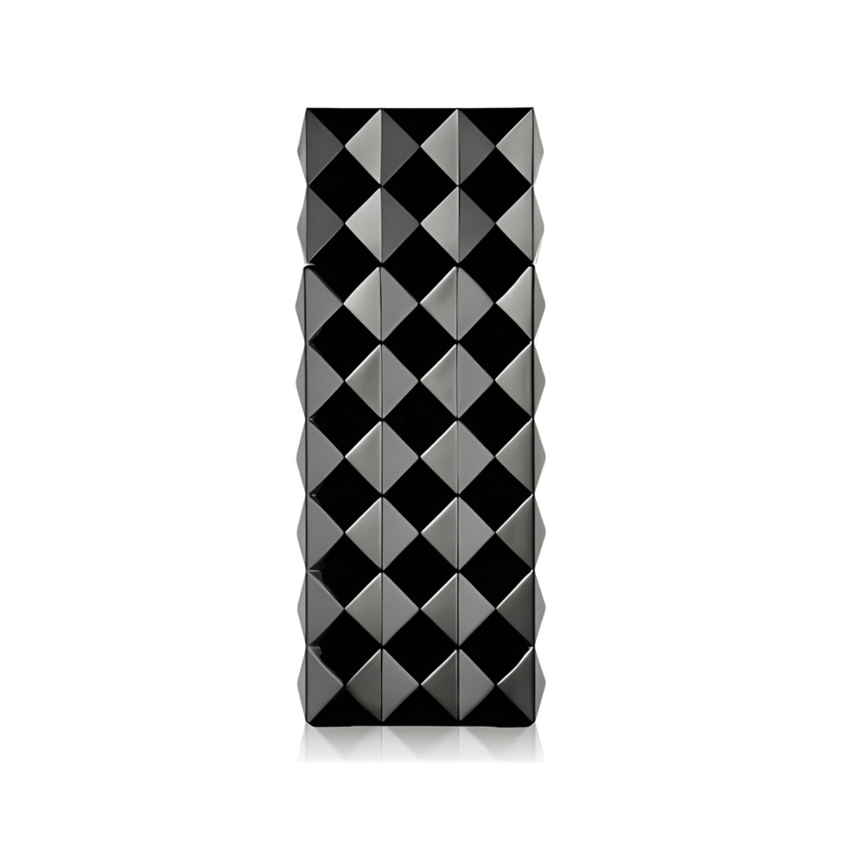 Refect Beauty S.T. Dupont Noir Pour Homme eau de toilette in a sleek black bottle with a textured diamond pattern.