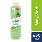 Refect Beauty St. Ives Purifying Body Wash with tea tree and lemongrass in a 650ml bottle for refreshing skin care.