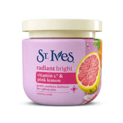 Refect Beauty St. Ives Radiant Bright Vitamin C and Pink Lemon creamy exfoliating scrub in a light purple jar