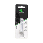 Refect Beauty Fe stainless steel nail clipper with a key holder chain in retail packaging