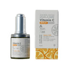 Refect Beauty StarVille Vitamin C brightening facial serum bottle and packaging box with orange citrus pattern
