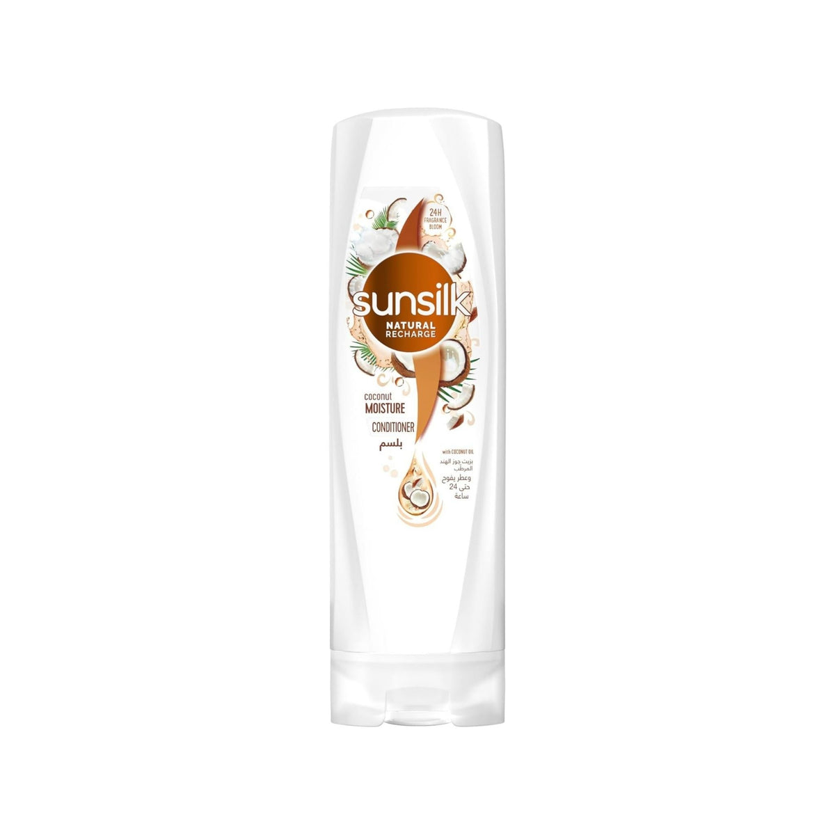 Refect Beauty Sunsilk Coconut Moisture Conditioner bottle with nourishing coconut oil for soft and hydrated hair