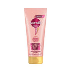 Refect Beauty Sunsilk Collagen Blends Moisture Bomb sulfate-free super conditioner in a pink squeeze tube.