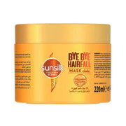 Refect Beauty Sunsilk Bye Bye Hair Fall Mask in a 220ml orange jar for strengthening and reducing hair breakage.