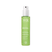 Refect Beauty SVR Sebiaclear body spray in a green bottle for treating acne and blemishes on back and shoulders