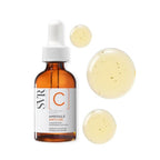 Refect Beauty SVR C Ampoule Anti-Ox Radiance Concentrate Vitamin C serum bottle with dropper and serum droplets