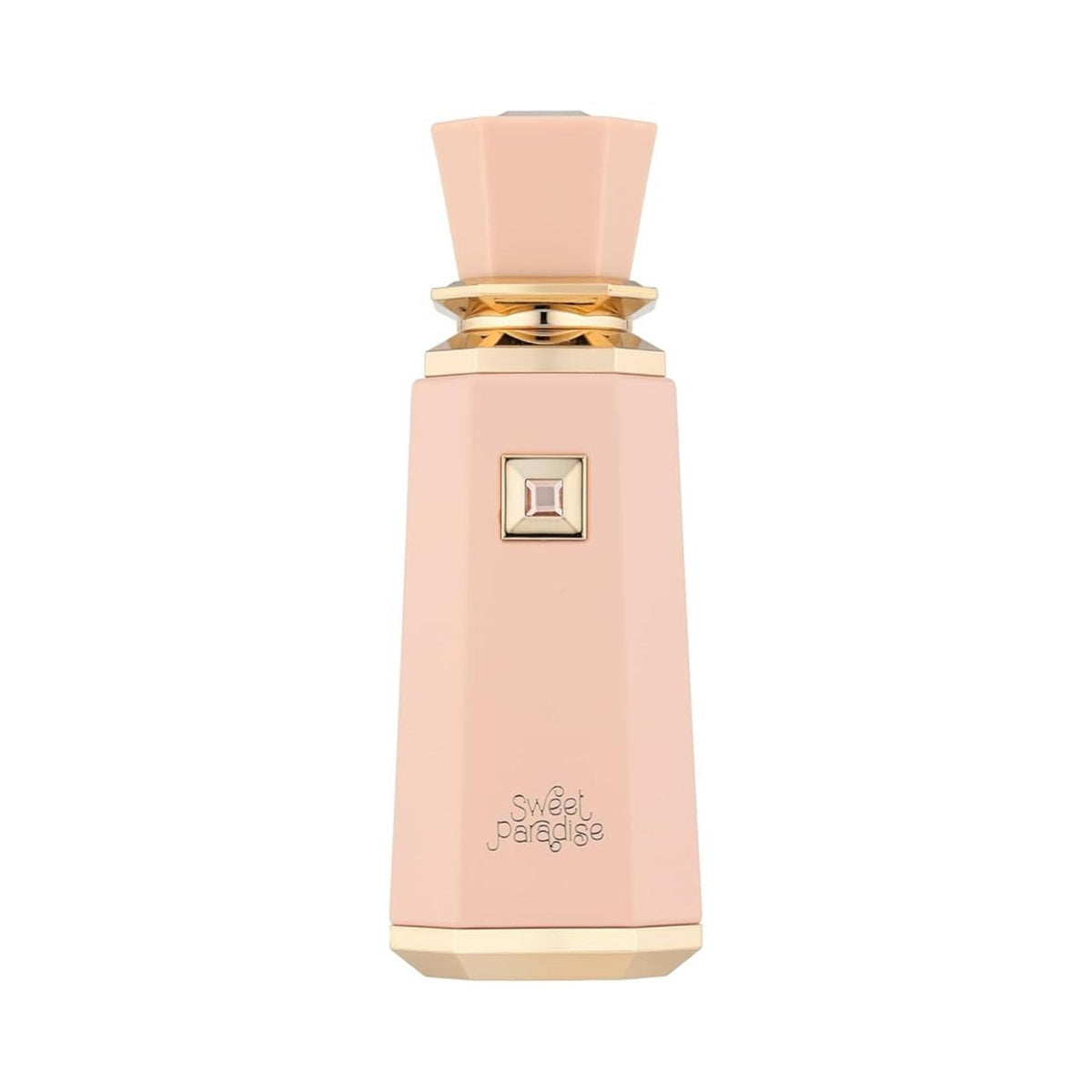 Refect Beauty French Avenue Sweet Paradise eau de parfum in a pastel pink bottle with gold accents