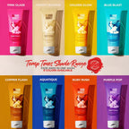 Refect Beauty The Hair Addict Temp Tones temporary hair color tubes in eight vibrant shades with ammonia-free formula.