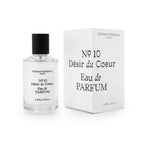 Refect Beauty Thomas Kosmala No. 10 Désir du Coeur eau de parfum bottle and white box packaging on a white background.