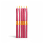 Refect Beauty Titania set of five pink flexible foam sausage hair rollers for heat-free curling and styling.