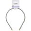 Refect Beauty Titania Sortette silver glitter hair headband for everyday styling and secure hair hold