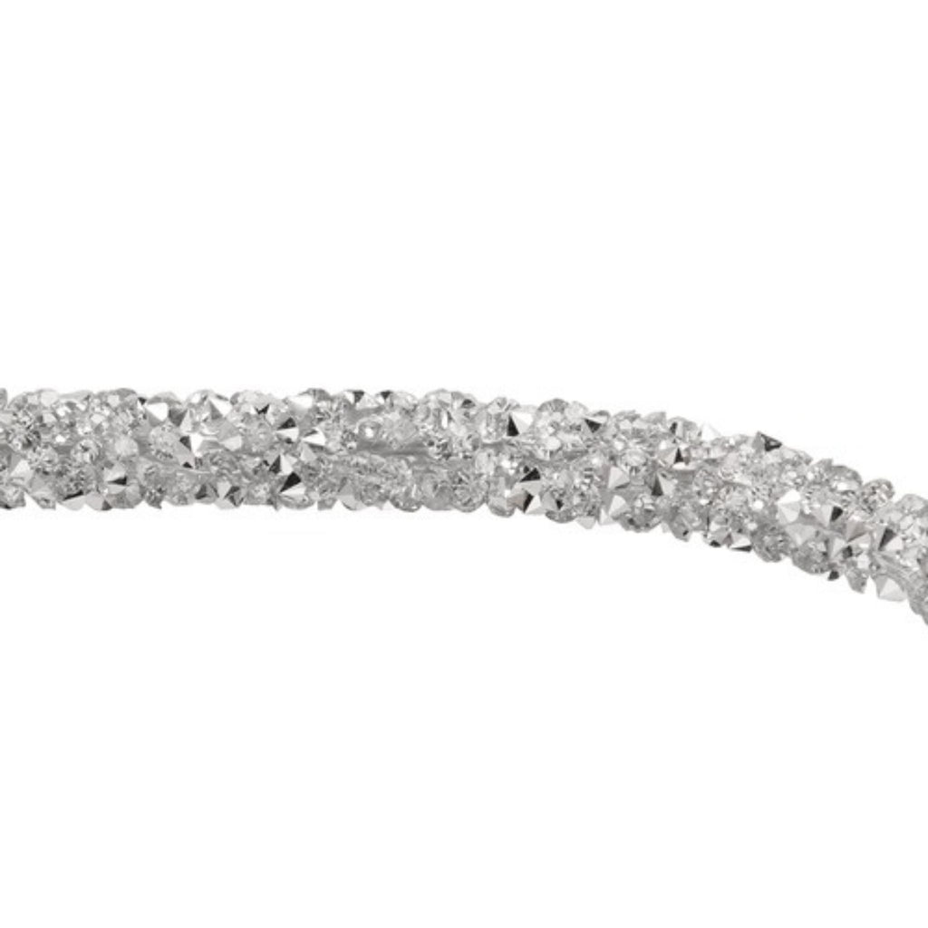 Refect Beauty Titania Sortette silver glitter hair styling accessory with a textured, sparkling finish