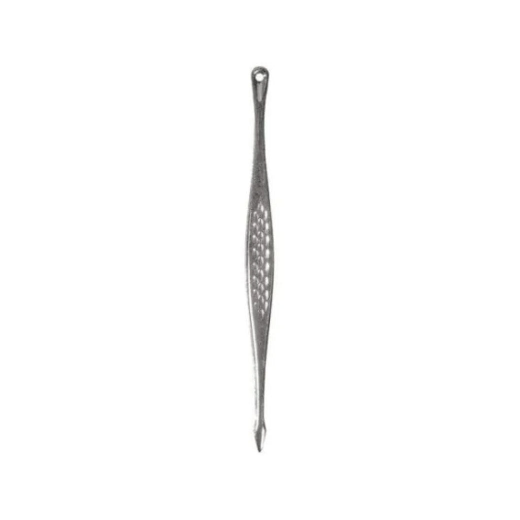 Refect Beauty Titania stainless steel blackhead removal tool with a precision loop and pointed extraction tip