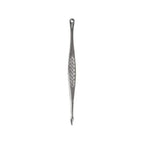 Refect Beauty Titania stainless steel blackhead removal tool with a precision loop and pointed extraction tip