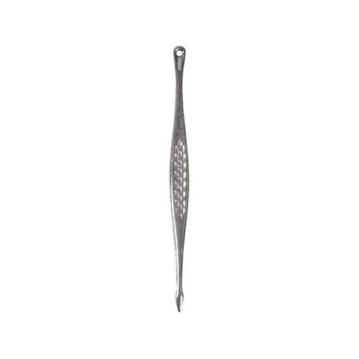 Refect Beauty Titania stainless steel blackhead removal tool with a precision loop and pointed extraction tip