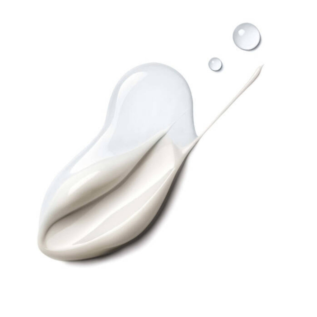 Refect Beauty La Roche-Posay Toleriane Sensitive Creme smooth white cream texture swatch with water droplets
