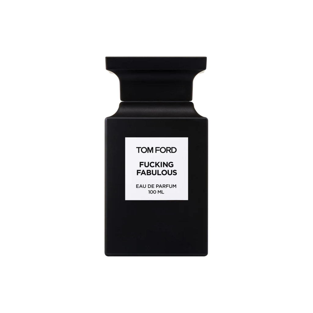Refect Beauty Tom Ford Fucking Fabulous Eau de Parfum in a sleek matte black 100ml bottle with a white label.