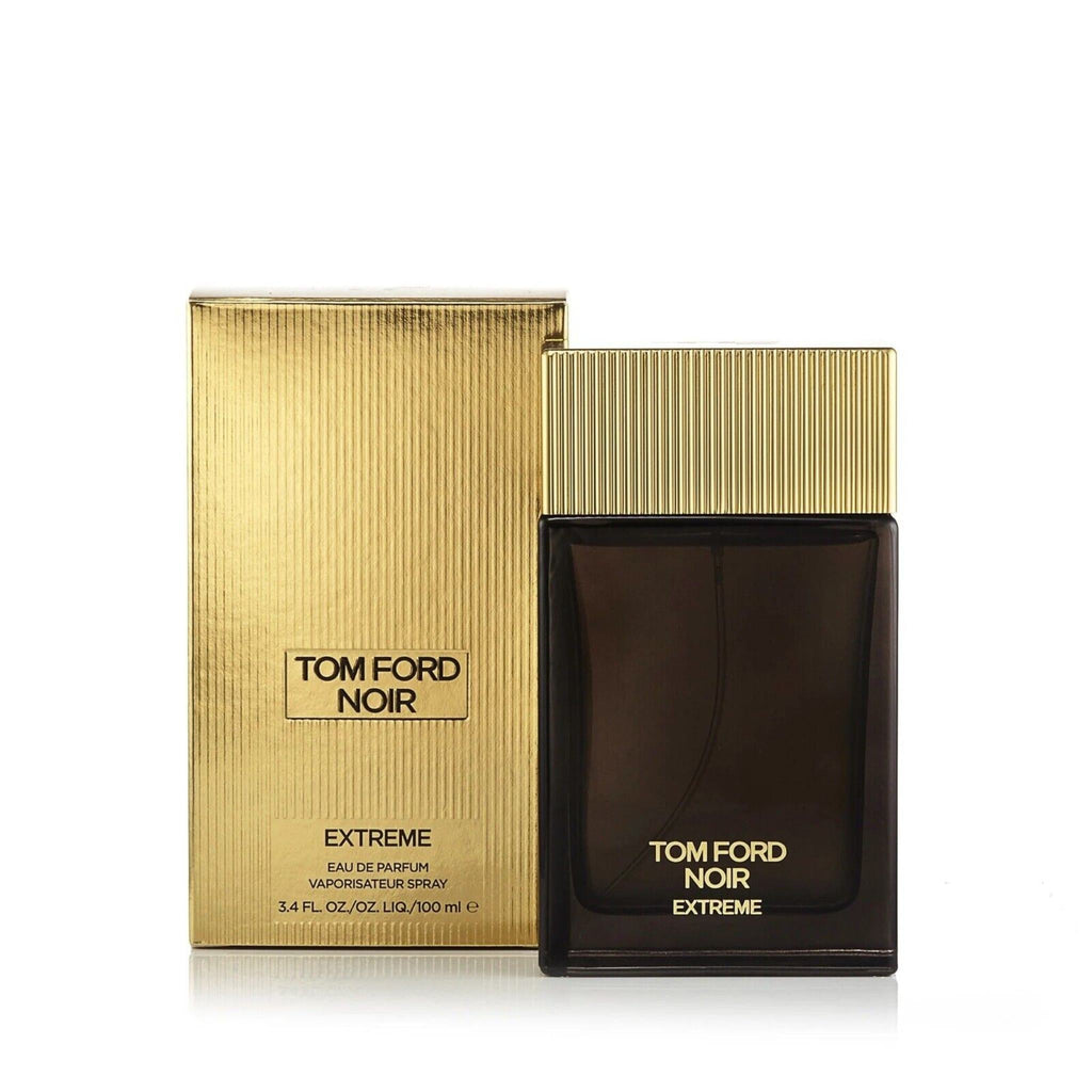 Refect Beauty Tom Ford Noir Extreme eau de parfum bottle and gold box packaging