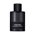 Refect Beauty Tom Ford Eau d'Ombré Leather fragrance bottle in sleek black glass with a textured label.