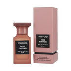 Refect Beauty Tom Ford Rose Exposed unisex eau de parfum bottle and matching dusty rose box packaging.