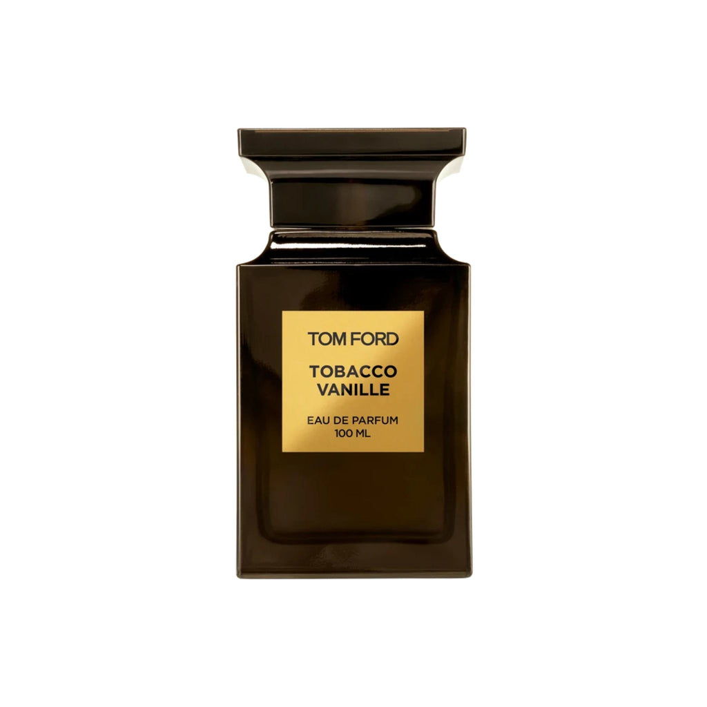 Refect Beauty Tom Ford Tobacco Vanille Eau de Parfum in a dark glass bottle with a gold label