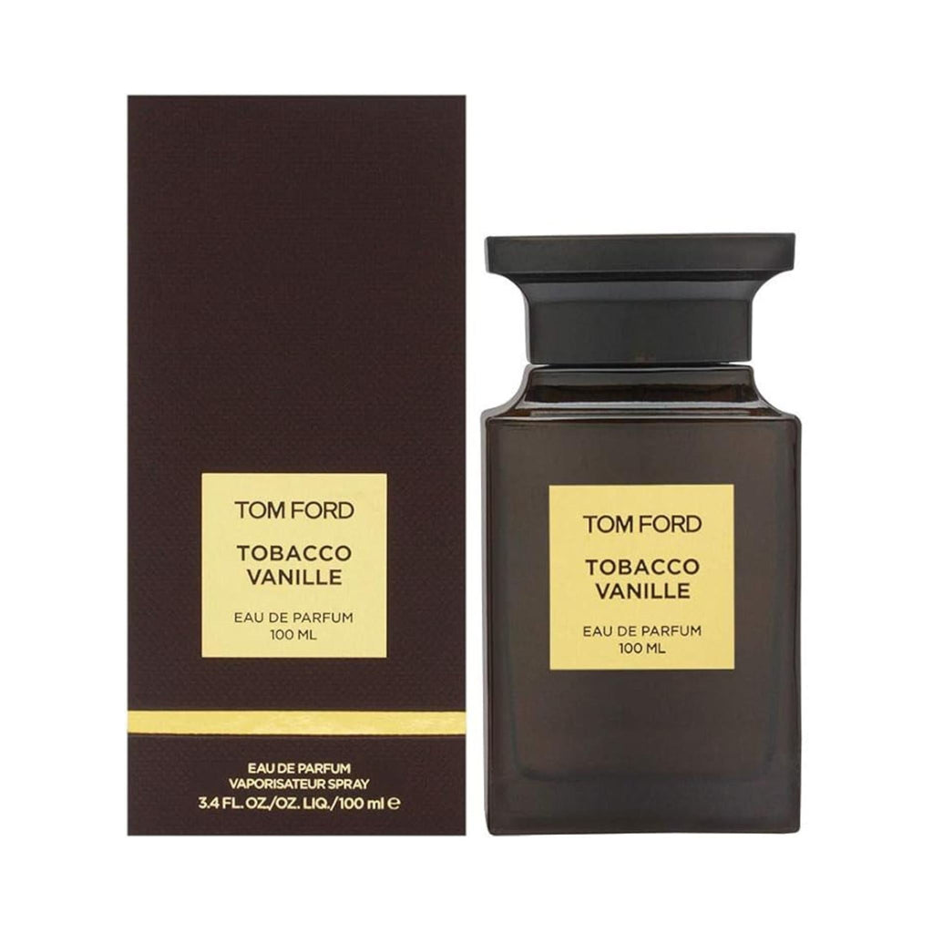 Refect Beauty Tom Ford Tobacco Vanille Eau de Parfum bottle and dark brown box packaging