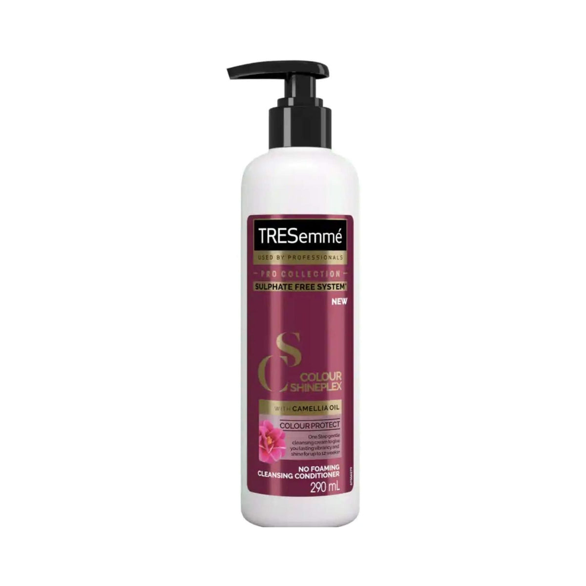 Refect Beauty TRESemmé Colour Shineplex sulphate-free cleansing conditioner bottle for color-treated hair