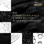 Refect Beauty TRESemmé Flawless Curls shampoo featuring shea butter and porosity balance for defined, soft curly hair.