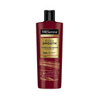 Refect Beauty TRESemmé Keratin Smooth Shampoo bottle with hydrolyzed keratin and argan oil for frizz control