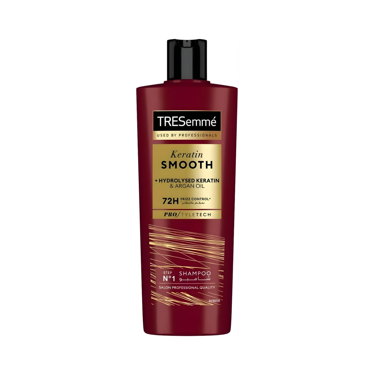 Refect Beauty Tresemme Keratin Smooth & Straight Shampoo bottle for frizz control and sleek hair