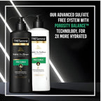 Refect Beauty Tresemme Pro Curls shampoo and conditioner bottles with pump dispensers for hydrated curly hair