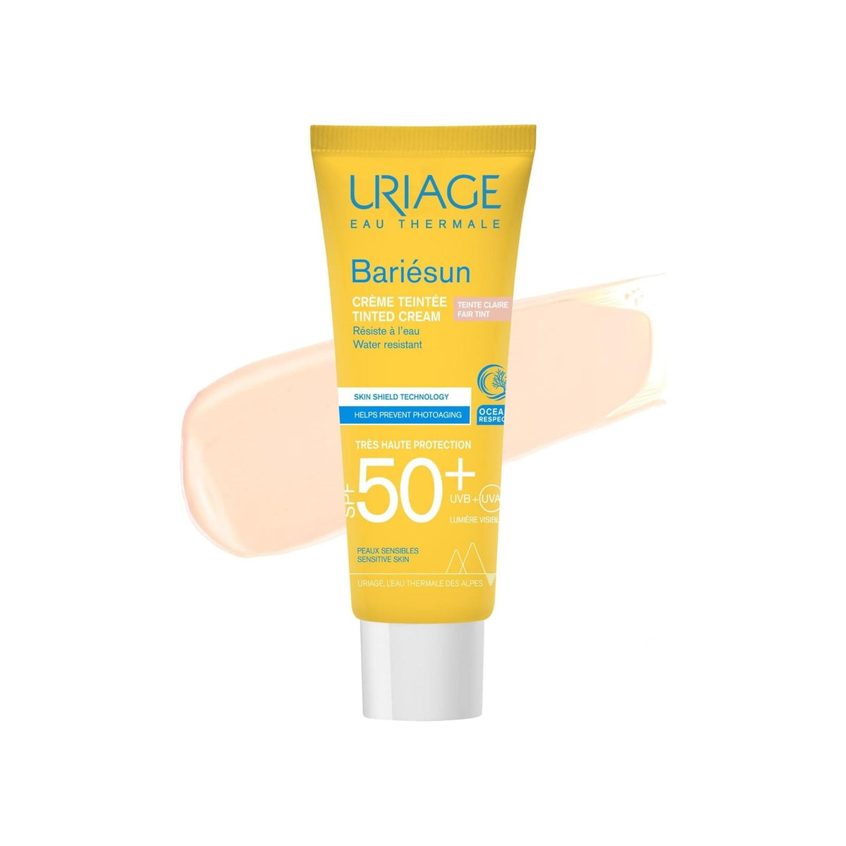 Refect Beauty Uriage Bariésun Tinted Cream SPF 50+ in Fair shade for sun protection and even skin tone