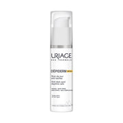 Refect Beauty Uriage Depiderm Anti Dark Spot Daytime Care SPF 50+ cream in a white pump bottle for even skin tone.