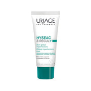 Refect Beauty Uriage Hyseac 3-REGUL+ global imperfections care cream for oily and acne-prone skin in a white tube.