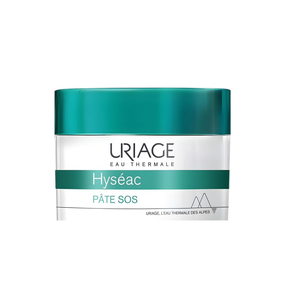Refect Beauty Uriage Hyseac Pâte SOS targeted blemish treatment cream in a white jar with a teal lid