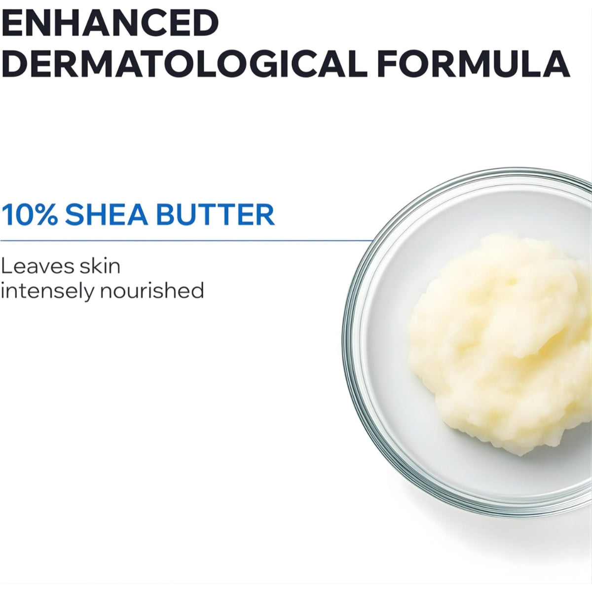 Refect Beauty Uriage Xemose lipid-replenishing cream texture with 10% shea butter for intensely nourished skin