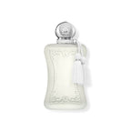 Refect Beauty Parfums de Marly Valaya Eau de Parfum in a white frosted glass bottle with a silver cap and tassel.