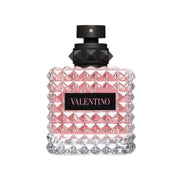 Refect Beauty Valentino Donna Born In Roma perfume in a signature glass bottle with pink liquid and rockstud details