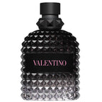 Refect Beauty Valentino Uomo Born In Roma eau de toilette in a dark glass bottle with signature rockstud texture